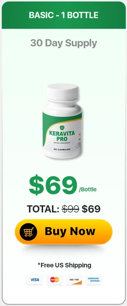 Keravita Pro 1 bottle