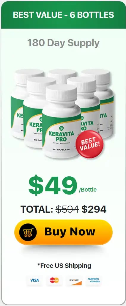 Keravita Pro 6 bottle